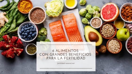 6 alimentos beneficiosos para la fertilidad